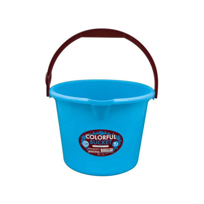 プロスタッフ カラフルバケツ ブルー 7L P134 1個（ご注文単位1個）【直送品】