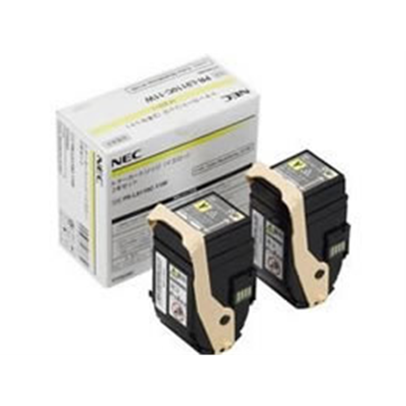 NEC トナーカートリッジ イエロー 2本セット PR-L9110C-11W 1セット（ご注文単位1セット）【直送品】