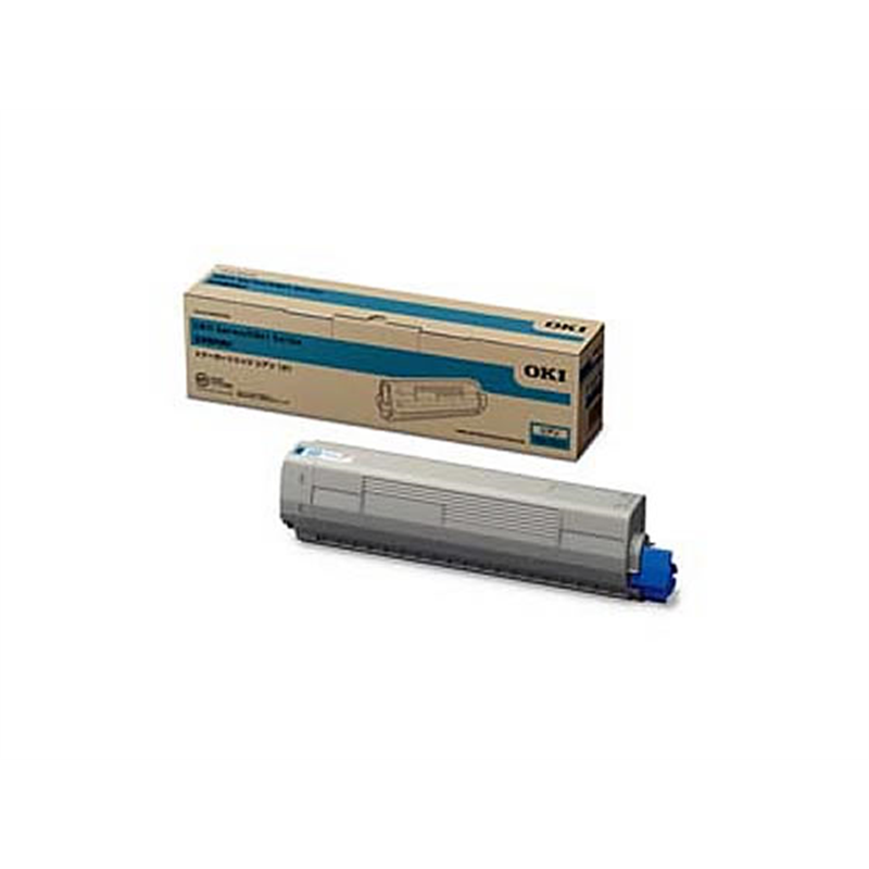 OKI トナーカートリッジ シアン(小) TNR-C3LC3 1個（ご注文単位1個）【直送品】