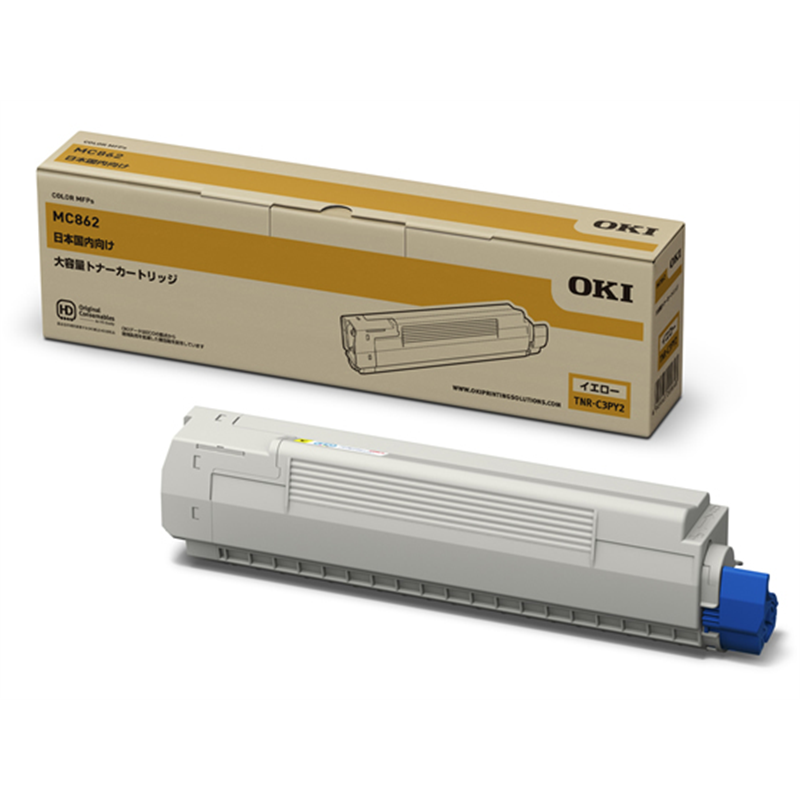OKI 大容量トナーカートリッジ イエロー TNR-C3PY2 1本（ご注文単位1本）【直送品】
