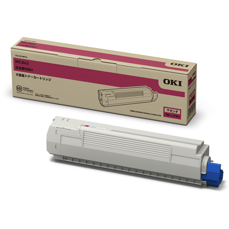 OKI 大容量トナーカートリッジ マゼンタ TNR-C3PM2 1本（ご注文単位1本）【直送品】