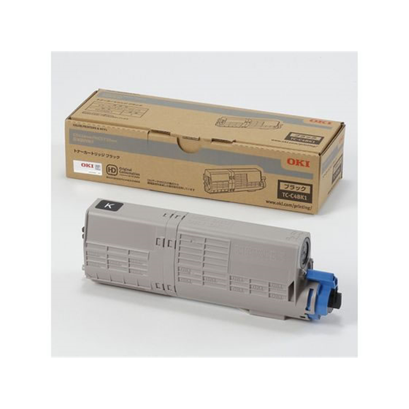 OKI TC-C4BK1 トナー ブラック 1個（ご注文単位1個）【直送品】