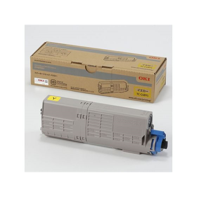 OKI TC-C4BY1 トナー イエロー 1個（ご注文単位1個）【直送品】