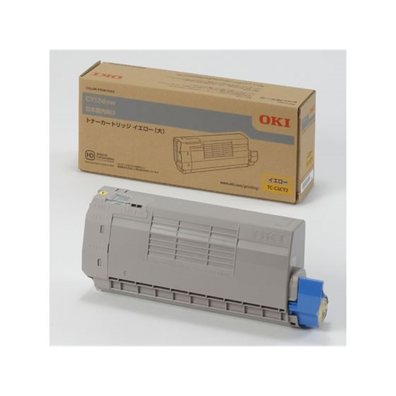 OKI TC-C4CY2 トナー イエロー 1個（ご注文単位1個）【直送品】
