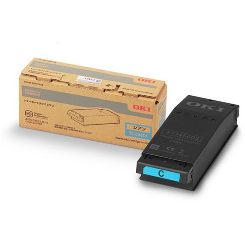 OKI トナーカートリッジ シアン TC-C4EC1 1個（ご注文単位1個）【直送品】
