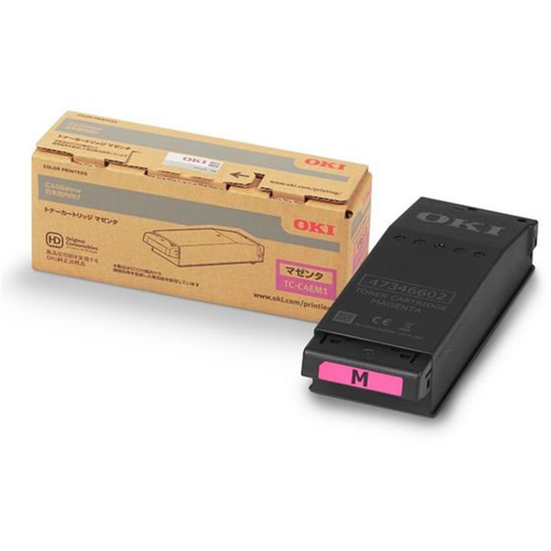 OKI トナーカートリッジ マゼンタ TC-C4EM1 1個（ご注文単位1個）【直送品】