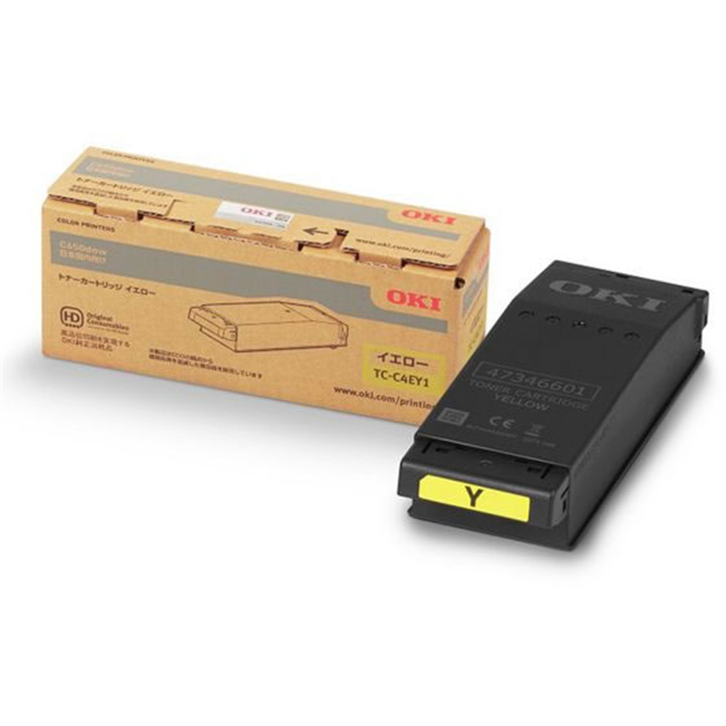 OKI トナーカートリッジ イエロー TC-C4EY1 1個（ご注文単位1個）【直送品】