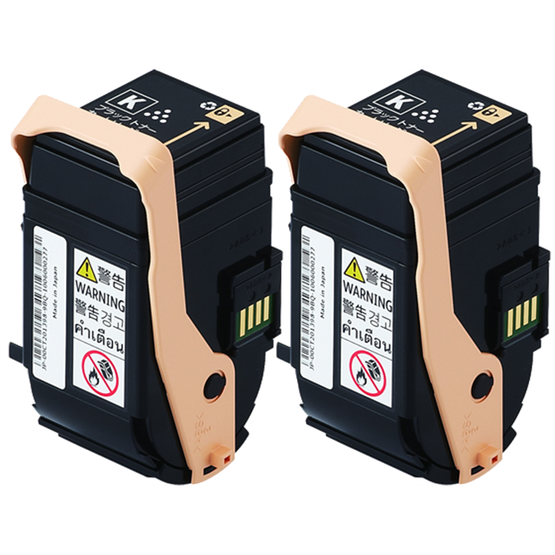 富士フイルムBI トナーカートリッジ ブラック2本セット CT202463 1セット(ご注文単位1セット)【直送品】