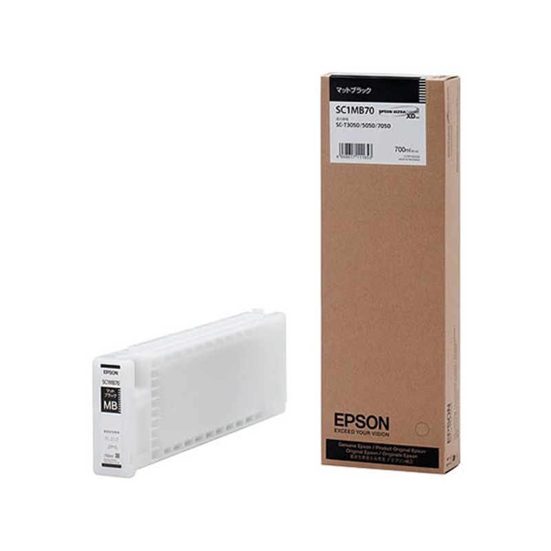エプソン インクカートリッジ マットブラック SC1MB70 1個(ご注文単位1個)【直送品】