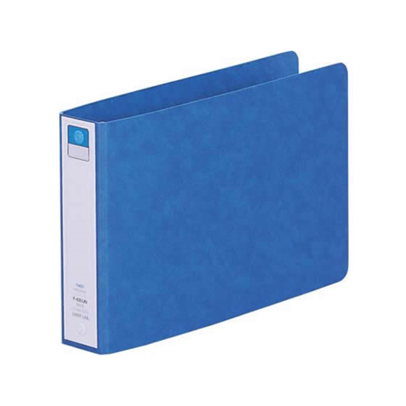 リヒトラブ リングファイル[ツイストリング] B6ヨコ 藍 F830UN-5 1冊（ご注文単位1冊）【直送品】
