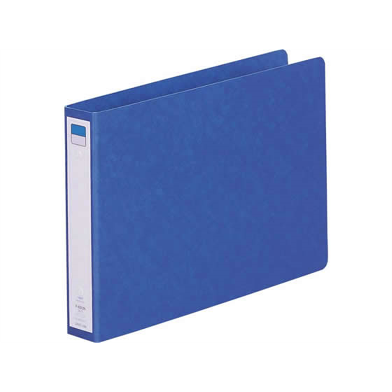リヒトラブ リングファイル[ツイストリング] B5ヨコ 藍 F832UN-5 1冊（ご注文単位1冊）【直送品】