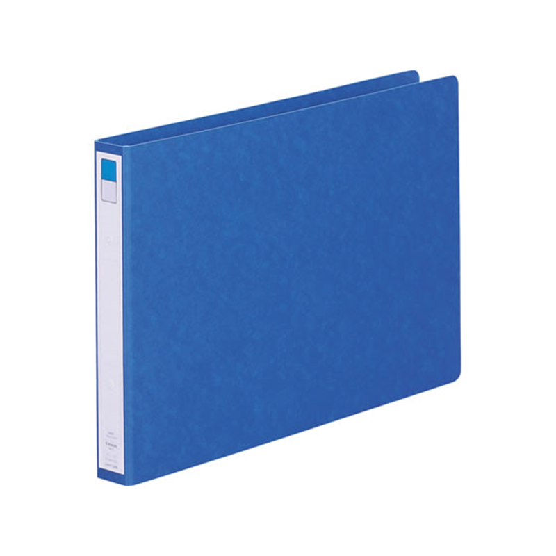 リヒトラブ リングファイル[ツイストリング] B4ヨコ 藍 F834UN-5 1冊（ご注文単位1冊）【直送品】