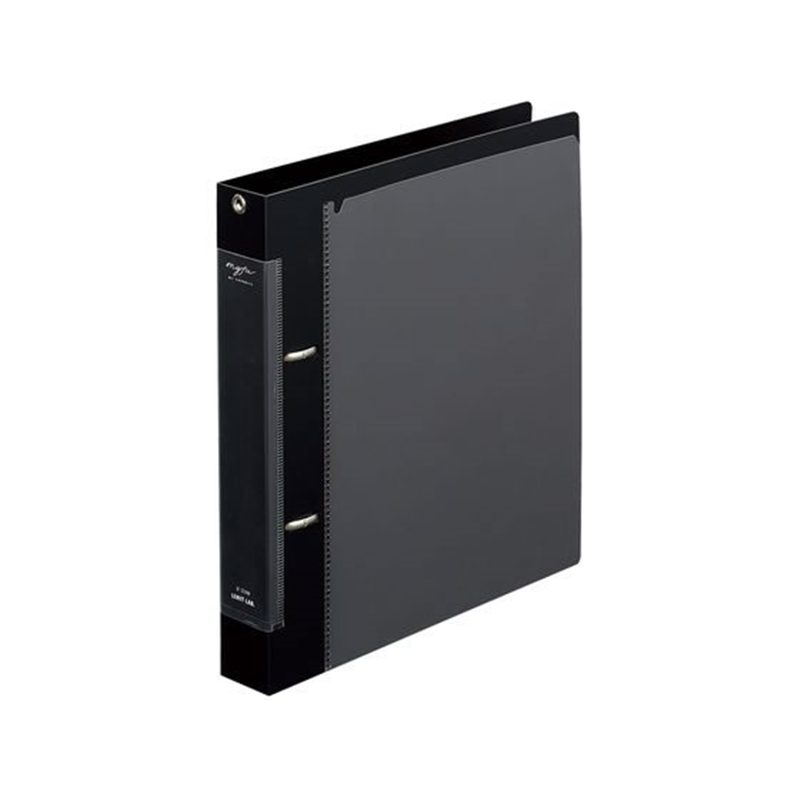 リヒトラブ myfa コレクションファイル A5 ジェットブラック F3310-24 1冊（ご注文単位1冊）【直送品】