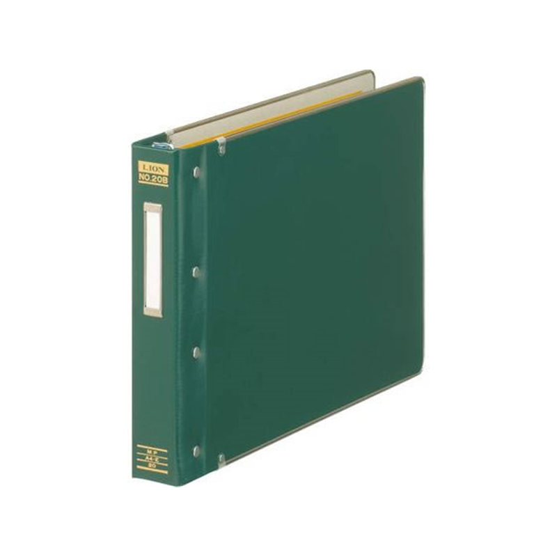 ライオン バインダーMP式 A4判ヨコ型20穴 とじ厚20ビニールクロス貼 1冊（ご注文単位1冊）【直送品】