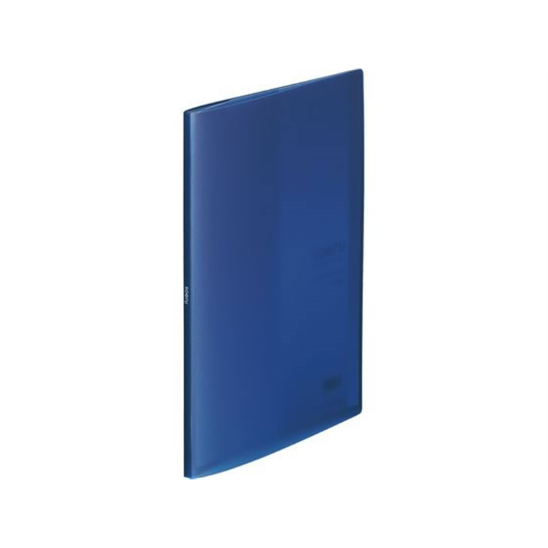 リヒトラブ SOERU クリヤーブック A4 10ポケット インディゴブルー N8100 1冊（ご注文単位1冊）【直送品】