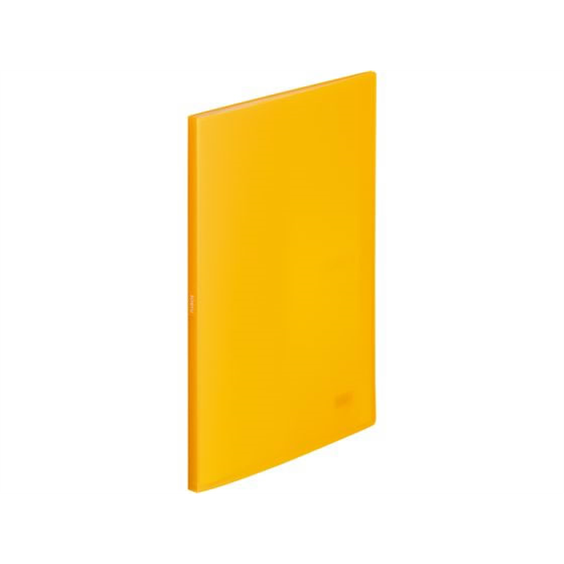リヒトラブ SOERU クリヤーブック A4 20ポケット マンダリンオレンジ N8101 1冊（ご注文単位1冊）【直送品】