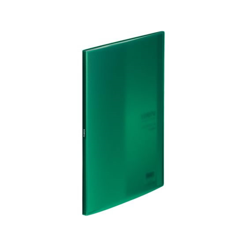 リヒトラブ SOERU クリヤーブック A4 20ポケット フォレストグリーン N8101 1冊（ご注文単位1冊）【直送品】