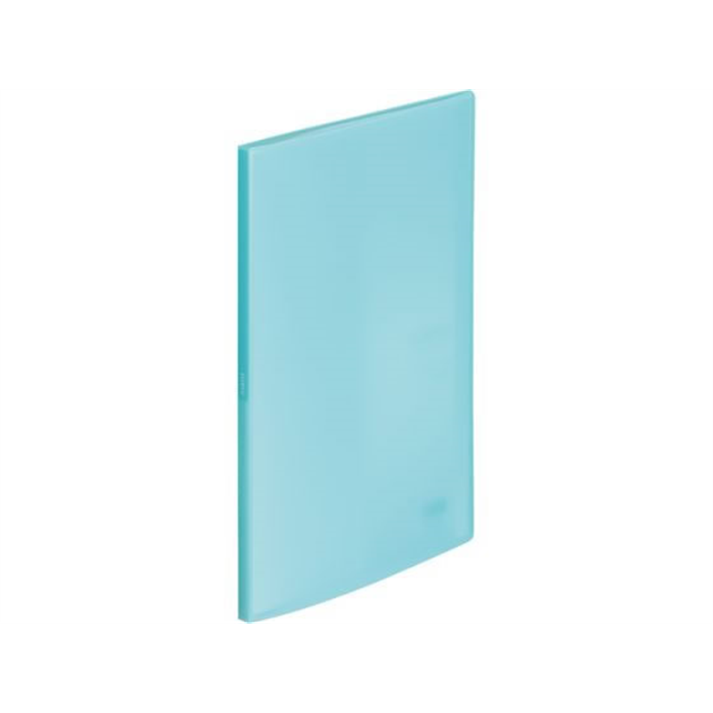 リヒトラブ SOERU クリヤーブック A4 20ポケット アイスブルー N8101-14 1冊（ご注文単位1冊）【直送品】