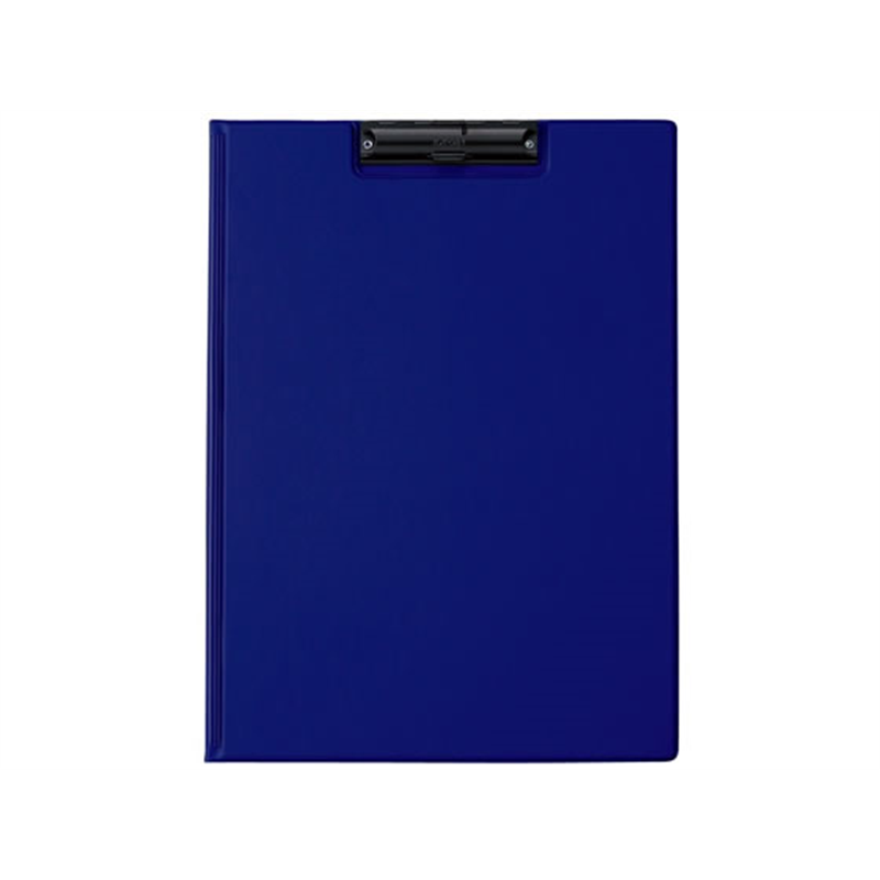 ライオン事務器 クリップホルダー A4タテ ダークブルー No.300E 1冊(ご注文単位1冊)【直送品】