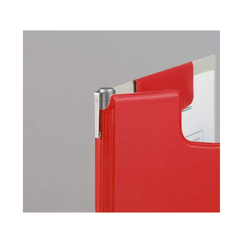 ライオン事務器 マグネットホルダー A4判タテ型 レッド No.300MG 1枚（ご注文単位1枚）【直送品】