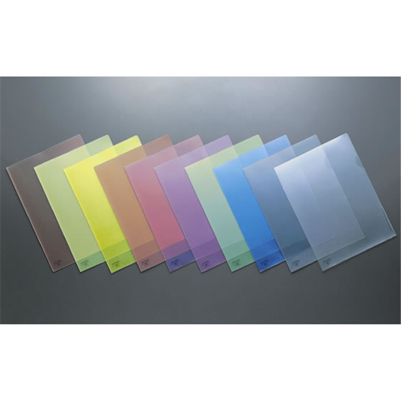 コクヨ クリヤーホルダー スーパークリヤー10 A4 空色 200冊 1箱（ご注文単位1箱）【直送品】