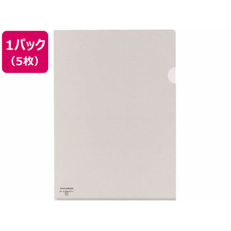 コクヨ クリヤーホルダー スーパークリヤー10 A4 セピア 5冊 フ-TC750N-9 1束（ご注文単位1束）【直送品】