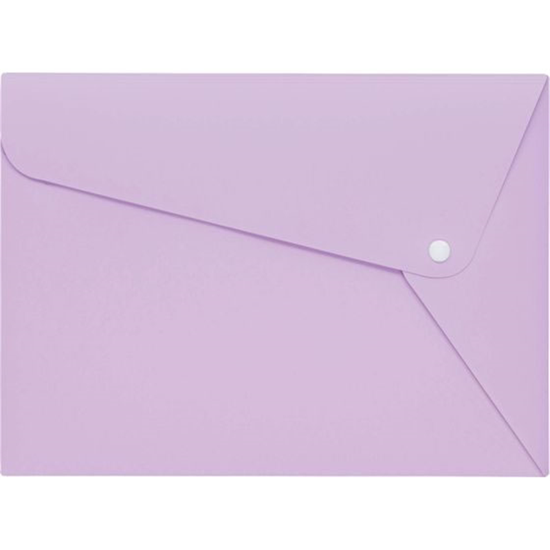 ライオン事務器 PPカラーホルダー (ペルト) A4 ラベンダー CF-62P 1冊（ご注文単位1冊）【直送品】