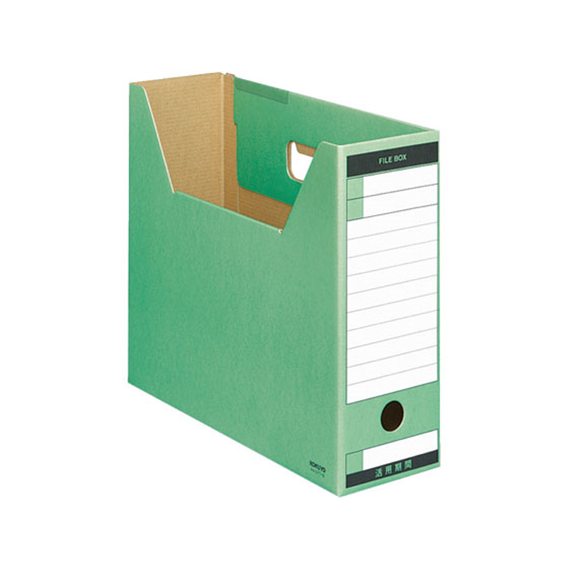 コクヨ ファイルボックス-FS Tタイプ A4 グリーン 50個 A4-LFT-G 1箱（ご注文単位1箱）【直送品】