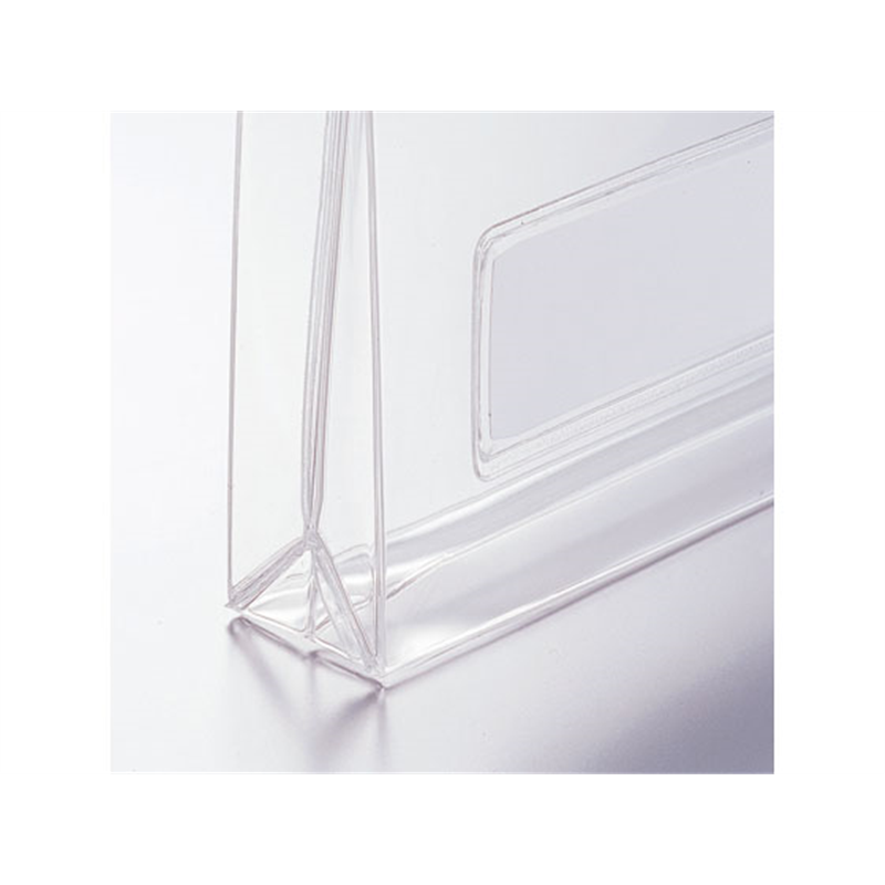 リヒトラブ クリヤーケース(マチ付) A4 藍 5枚 F74SMアイ 1パック（ご注文単位1パック）【直送品】