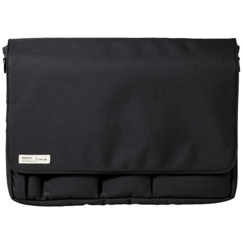 リヒトラブ SMART FIT キャリングポーチ A4 ブラック A-7577-24 1個（ご注文単位1個）【直送品】