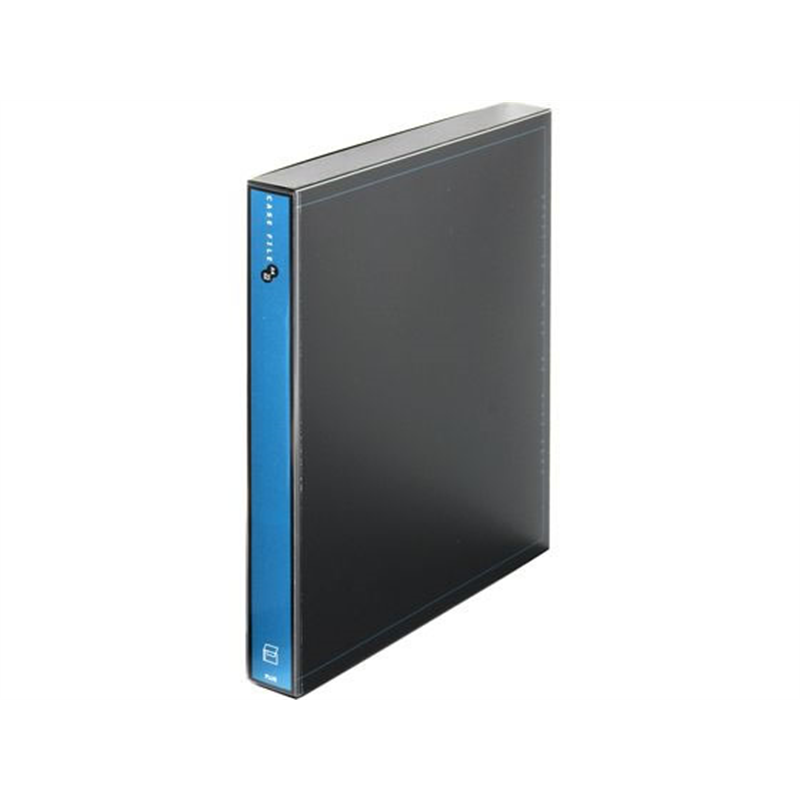 プラス ケースファイル A4 ブルー FL-132CE 84-096 1冊（ご注文単位1冊）【直送品】