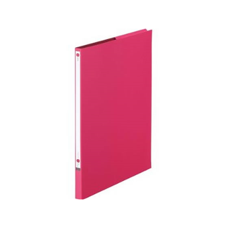 ライオン事務器 カラーファイル A4 赤 NO.800 128-35 1冊（ご注文単位1冊）【直送品】