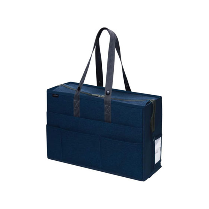 ソニック フタ付キャビネットバッグ A4ノートPC対応 ユートリム UT-1091-K 1個（ご注文単位1個）【直送品】