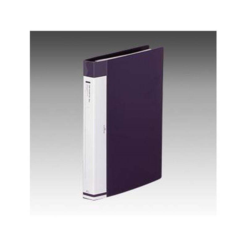 リヒトラブ リクエスト 名刺帳 ポケット交換 A4タテ 30穴背幅31 藍 1冊（ご注文単位1冊）【直送品】