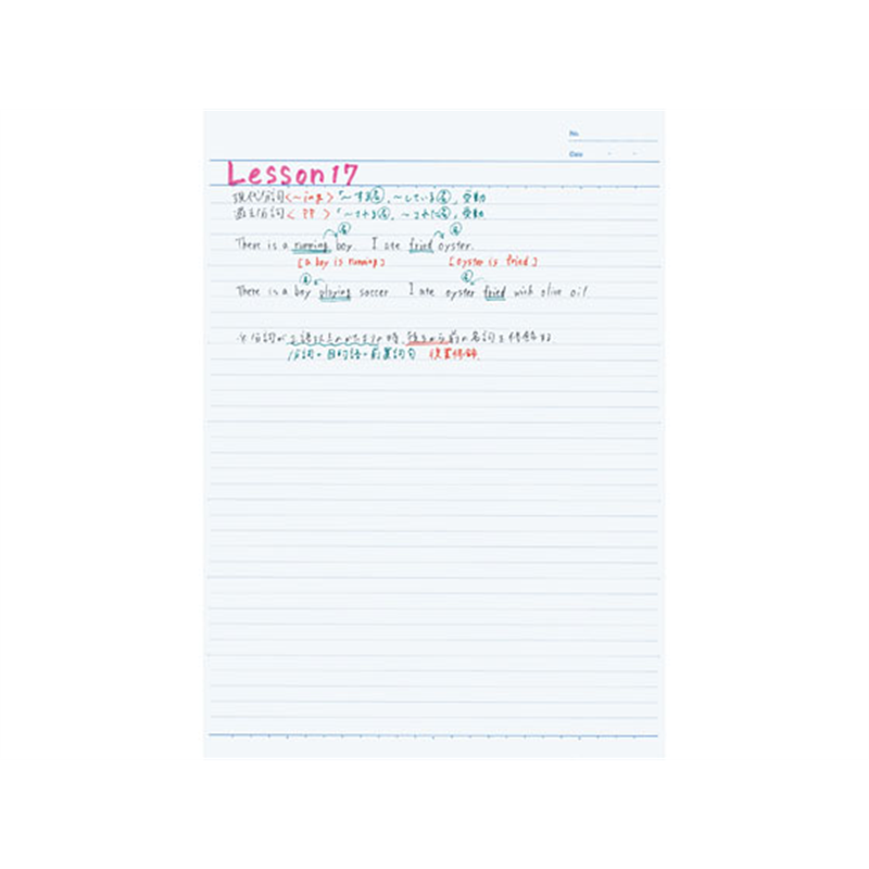 コクヨ キャンパスノート カラー表紙 B5 30枚B罫 緑 10冊 ノ-3CBN-G 1束(ご注文単位1束)【直送品】