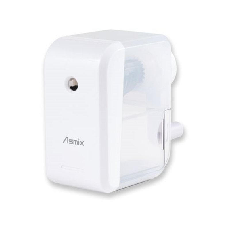 アスカ らくらくあんしんえんぴつけずりきミニ ホワイト PS92W 1台（ご注文単位1台）【直送品】