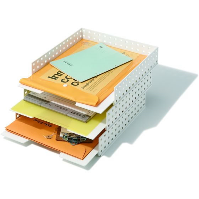 ライクイット COBACO マルチファイルトレー ホワイト 1個（ご注文単位1個）【直送品】