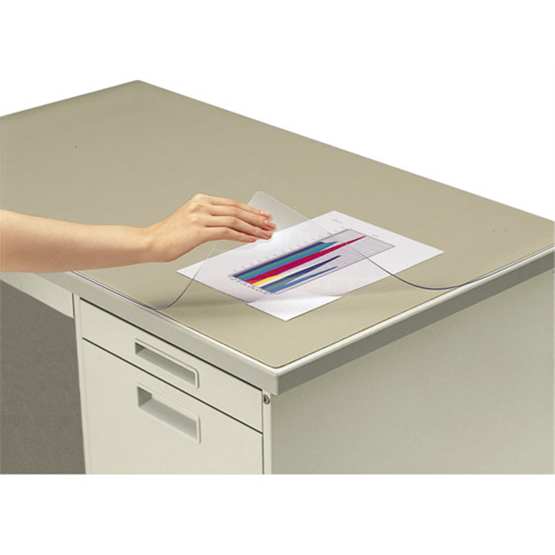 コクヨ デスクマット軟質(非転写) 下敷付 987×587 グレー 1個（ご注文単位1個）【直送品】