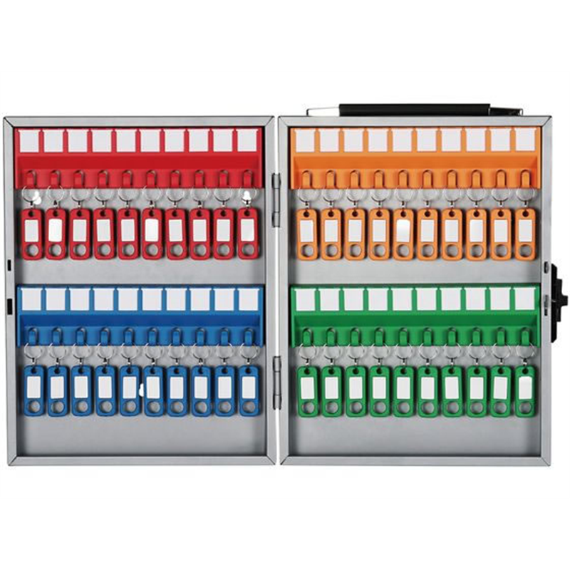 カール事務器 キーボックス シルバー 鍵吊数40個 CKB-40-S 1台(ご注文単位1台)【直送品】