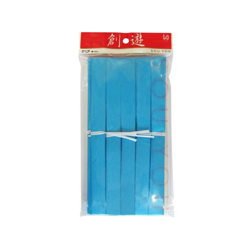 今村紙工 おはながみ 折加工品 水 10本 OH-404 1パック（ご注文単位1パック）【直送品】