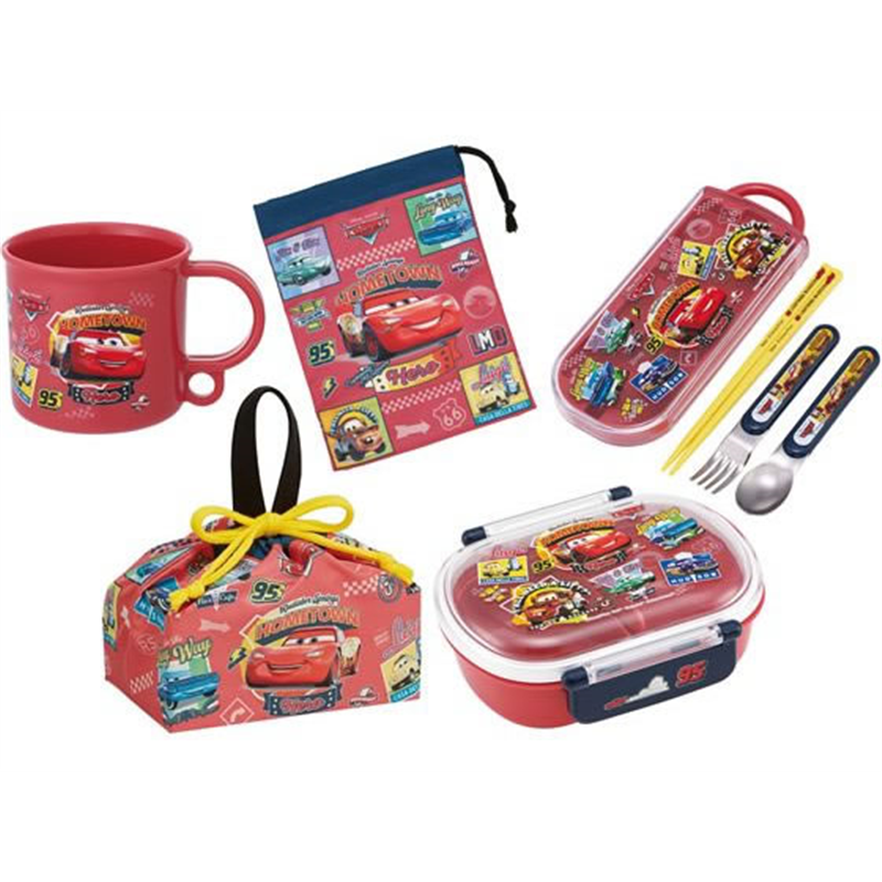 スケーター ランチ5点セット カーズ26 974454 1セット（ご注文単位1セット）【直送品】