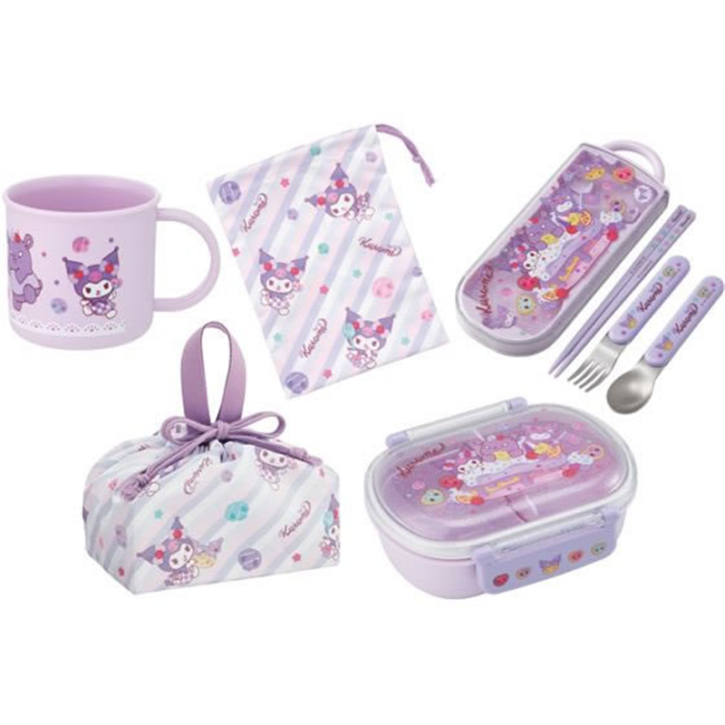 スケーター ランチ5点セット クロミファンシー 974478 1セット（ご注文単位1セット）【直送品】