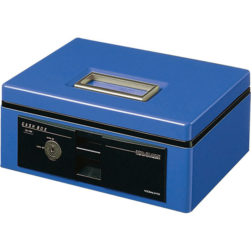 コクヨ 手提げ金庫 スタンダード A5サイズ ブルー CB-Y13B 1台（ご注文単位1台）【直送品】