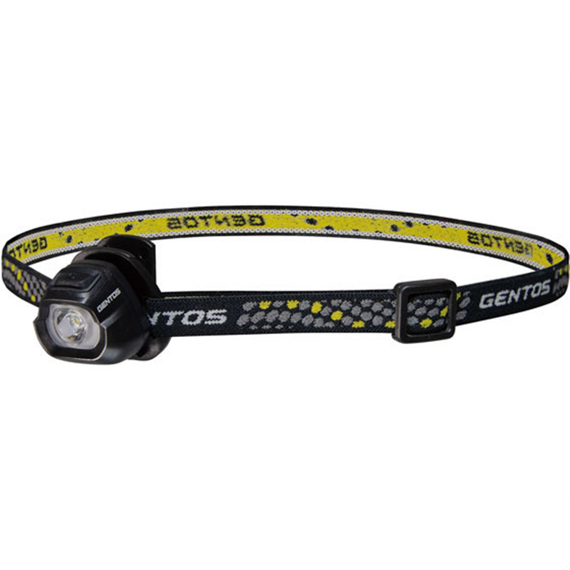 ジェントス LEDヘッドライト 2WAY仕様 ブラック HC-24BK 1個（ご注文単位1個）【直送品】