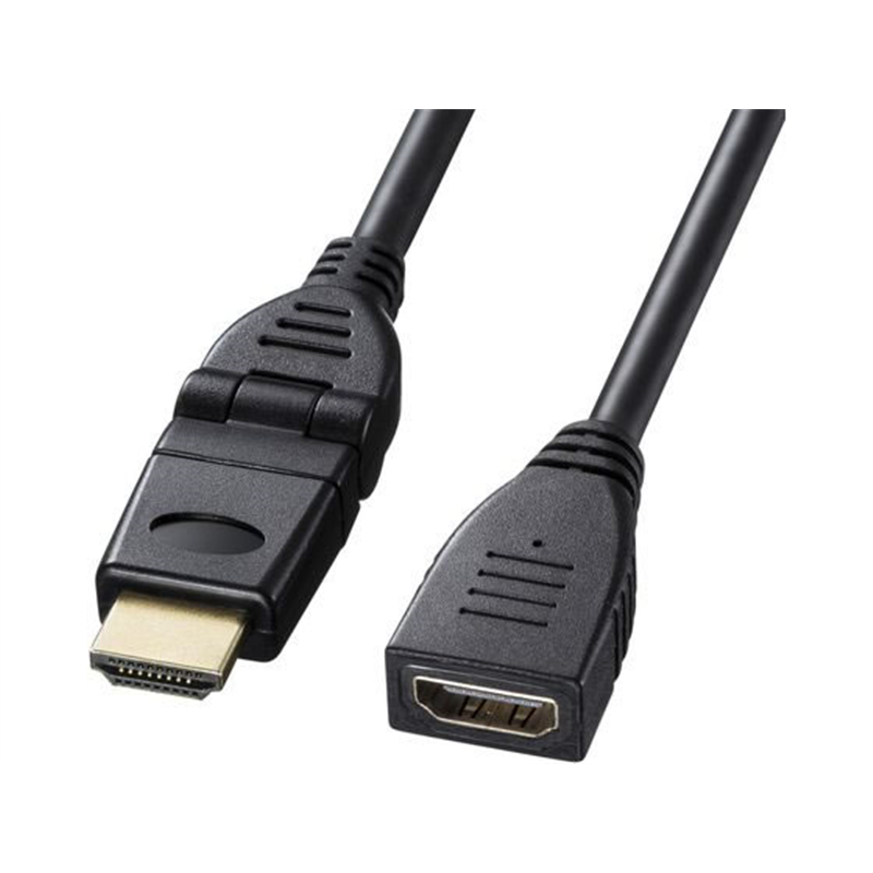 サンワサプライ ハイスピードHDMI延長ケーブル 1m KM-HD20-3DEN10N 1本（ご注文単位1本）【直送品】