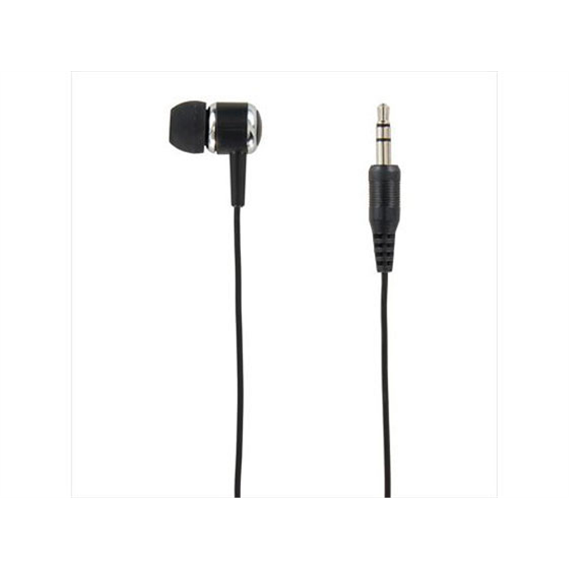 ヤザワ カナル型片耳イヤホンステレオプラグ ブラック 1m TMS1061BK 1個（ご注文単位1個）【直送品】