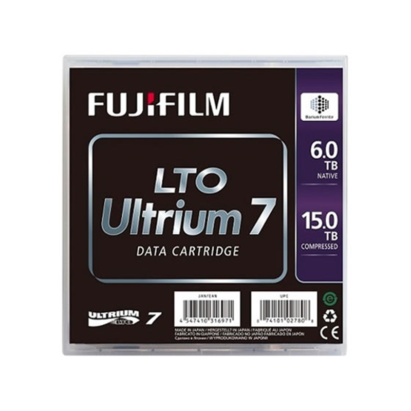 富士フイルム LTO Ultrium7 データカートリッジ 6.0TB 1個（ご注文単位1個）【直送品】