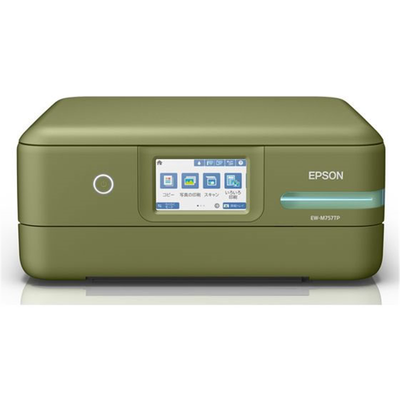 エプソン A4カラーインクジェット複合機 エコタンク搭載5色 EW-M757TP 1台(ご注文単位1台)【直送品】