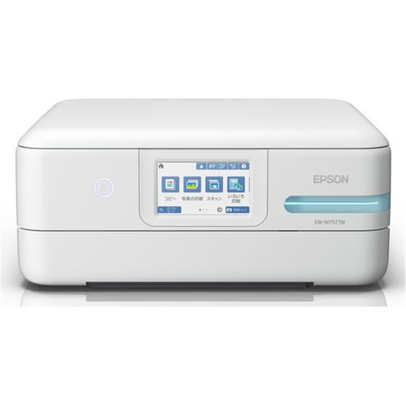 エプソン A4カラーインクジェット複合機 エコタンク搭載5色 EW-M757TW 1台(ご注文単位1台)【直送品】