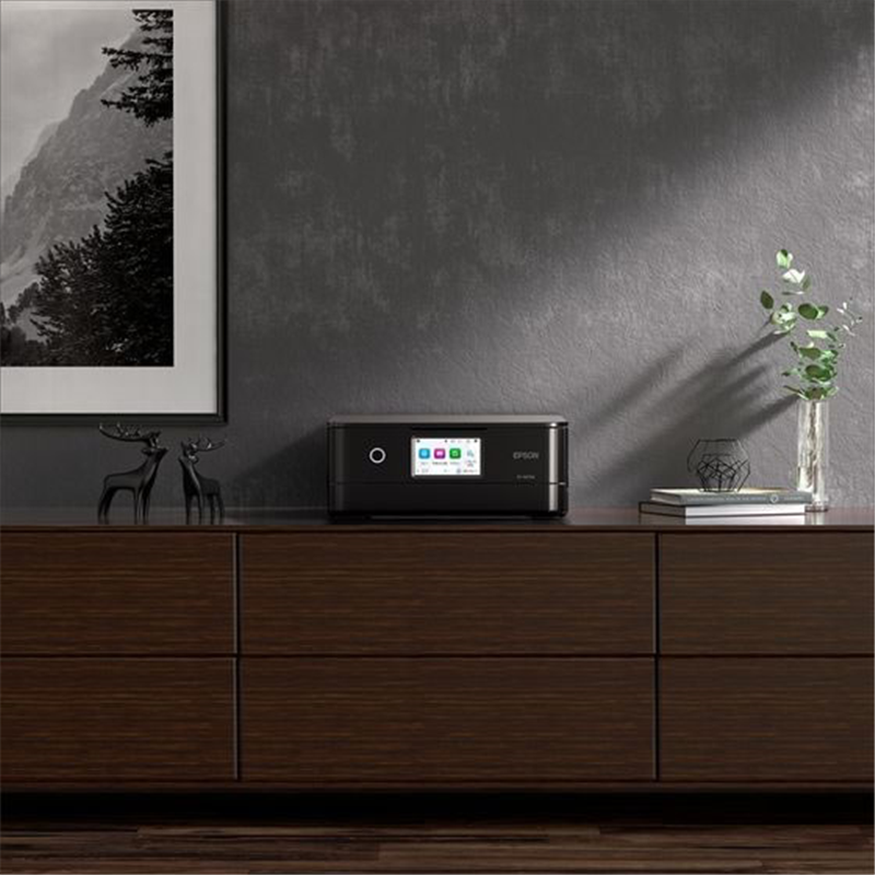 EPSON A4カラーインクジェット複合機 Colorio ブラック EP-887AB 1台(ご注文単位1台)【直送品】